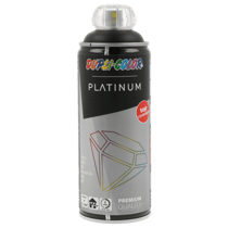Bombe de peinture - Noir - RAL 9005 - Satiné mate - Décoration - Platinium