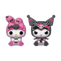 Hello Kitty - Pack 2 porte-clés POP! My Melody & Kuromi 4 cm