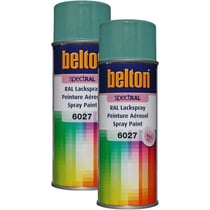 2 sprays de peinture Belton Spectral RAL 6027 vert clair 400ml