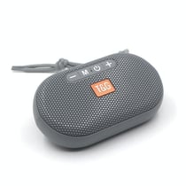 Mini Enceinte Bluetooth Sans Fil Portable Haut-parleur Puissant 3H Autonomie Gris YONIS