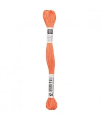 Fil à broder mouliné Uni - Rico Design 026 Orange
