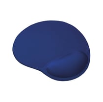 Trust Tapis de Souris Ergonomique avec Repose-Poignet à gel souple Bigfoot Bleu