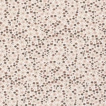 Tissu Jersey stretch fleurs Floriane sur fond Blanc