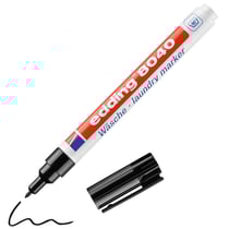 Marqueur permanent spécial tissu Edding 8040 pointe ogive noir