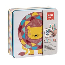 Jeu de gommettes Lion