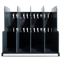 Trieur vertical Modulotop 5 intercalaires - Gris lumière - Exacompta