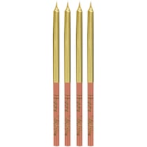 16 Bougies Golden Dusk - 15 cm