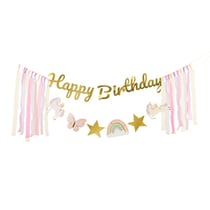 Guirlande "Happy Birthday Licorne