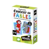 Jeu écriture et lettres Headu Flashcards Conteur de fables