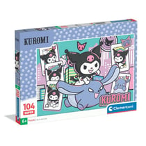 Puzzle 2D 104 pièces - Kuromi - CLEMENTONI