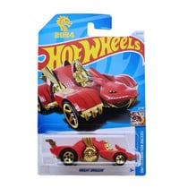 Vehicule knight draggin hot wheels 1/64 - hw celebration racers 2/10 - mattel - hry96 - petite voiture met