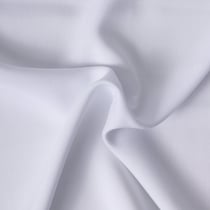 Tissu Viscose uni Blanc
