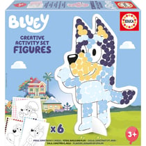 Jeu créatif Bluey - Collage et gommettes - Educa