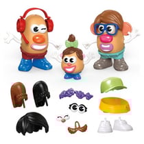 La famille patate 44 pièces - monsieur, madame, bébé - hasbro - f9408 - jouet premier âge