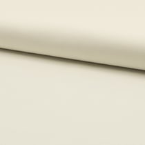 Tissu Popeline de coton unie Ecru