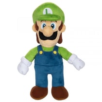 Peluche luigi 24 cm - plombier - nintendo - peluche licence super mario