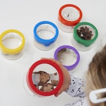 Pots sensoriels à grossissement - Jouet créatif et éducatif
