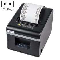 Mini Imprimante Thermique Rapide 80mm LAN Facile À Charger Anti-Bourrage Noir YONIS