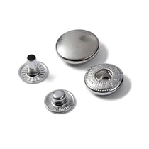 Boutons-pression Anorak Prym - 15 mm - Argenté - 0,03 kg
