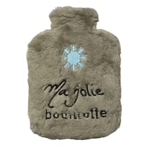 Bouillotte peluche flocon