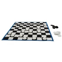 Jeu de dames géant 85 x 85 cm - plein air - jeu de société xl