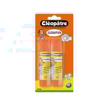Lot de 2 bâtons de colle - Blanche - Cléopâtre - Cléostick - 21g