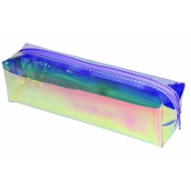 Trousse - Scolaire - Transparente - Rectangulaire - 21 x 6 x 5,5 cm - ONLINE