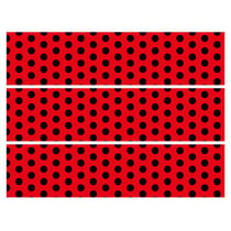Contours de gâteaux - Pois Noir/Rouge
