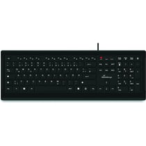 Clavier filaire MediaRange MROS101-FR - Touches ultraplates - AZERTY (FR) - Noir