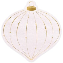 20 Serviettes Boule de Noël