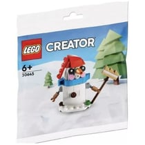 Bonhomme de neige - LEGO - Blanc, Bleu, Rouge