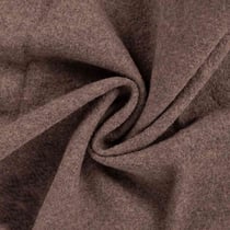 Tissu Laine bouillie Isolde uni Taupe