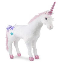 Peluche géante Licorne