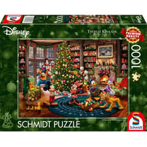 Puzzle 1000 pièces - Disney. Mickey & Minnie Trimming The Tree - Schmidt Spiele