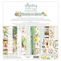 12 papiers scrapbooking 30,5 x 30,5 cm Mintay By Karola BEAUTY IN BLOOM