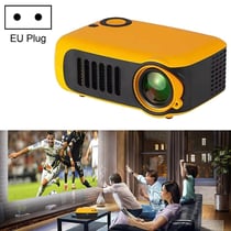 Mini Videoprojecteur Portable 1080P Pour Enfants Luminosité 1000 Lumens Jaune YONIS