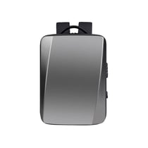 Sac À Dos Ordinateur Étanche Grande Capacité Avec Serrure À Code Gris YONIS