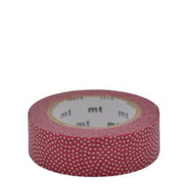 Masking tape - Pois Samekomon rose - 7 m x 15mm