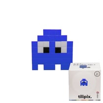 Kit mosaïque DIY pixel art - Little ghost - Bleu électrique
