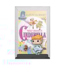 Disney's 100th Anniversary - Poster et figurine POP! Cinderella 9 cm