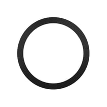 Anneau MagSafe Adhésif Métallique pour Charge Sans-fil Magnétique Noir