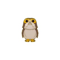 Star Wars - Pin pin's POP! émaillé Porg 10 cm