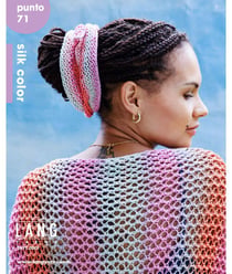Livre Punto 71- Spécial Silk Color - Lang Yarns Violet