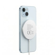 Mayaxess Chargeur Magsafe pour iPhone 15 Magnétique 15W Blanc