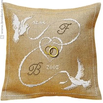 Kit point compté Dictons autour des oiseaux 53x53 cm