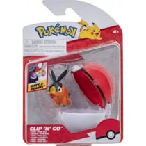 Pokemon clip 'n' go : gruikui et sa poke ball - pokeball - figurine - bandai - 38259