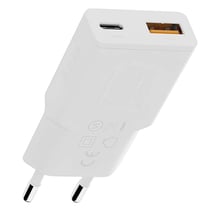 Xtorm Chargeur Secteur 33W USB-C PD / USB-A Charge Rapide 3.0 Go2 SlimLine Blanc