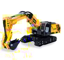 CaDA Pelleteuse Bricks jaune