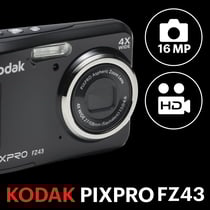 KODAK Pixpro - FZ43 - Appareil Photo Numérique Compact 16.44 Mégapixels - Noir