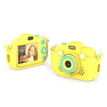 Appareil Photo Numérique Enfant Zoom 16X Vidéo 2.7K Écran 2.4 Pouces Jaune Jaune YONIS